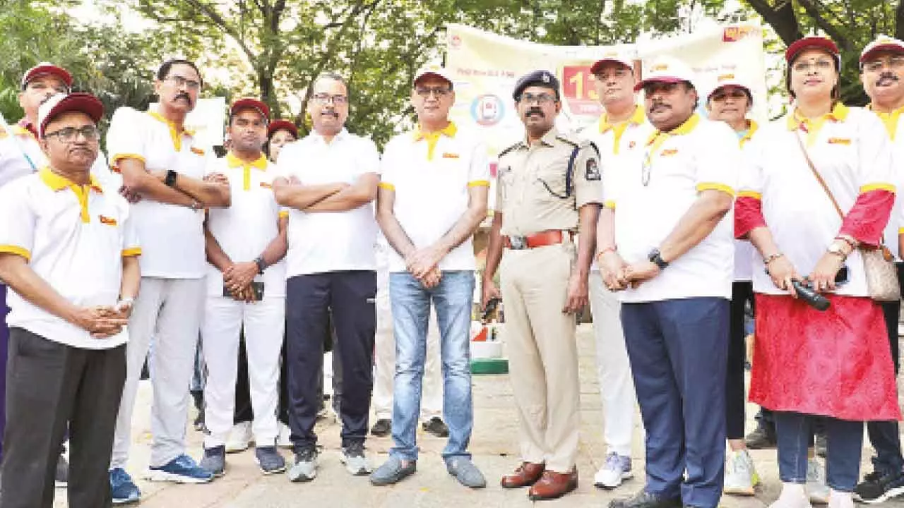 Walk held on promoting cyber crime awareness Walk held on promoting cyber crime awareness