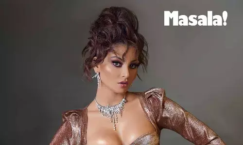 Urvashi Rautela’s gold rush glam