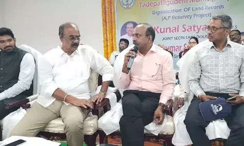 Central team visits Tadepalligudem