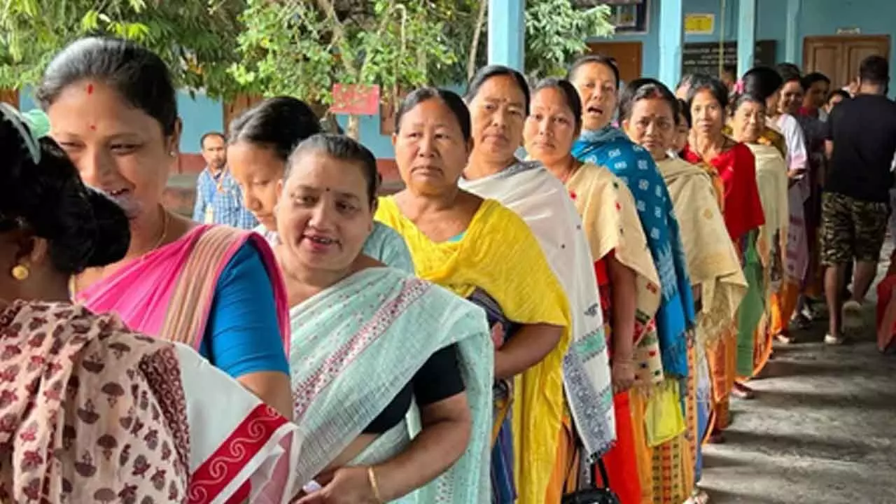 Nearly 60 per cent women candidates fighting panchayat polls in Assam Nearly 60 per cent women candidates fighting panchayat polls in Assam