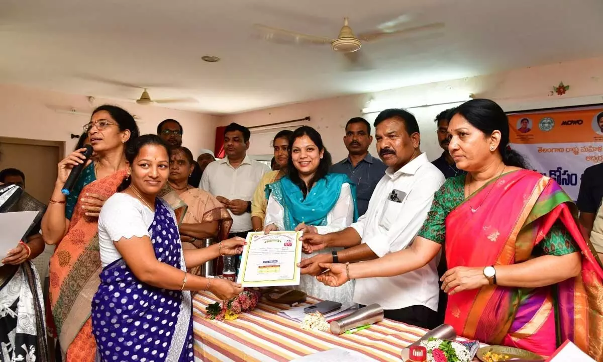 MLA Satyanarayana launches electric auto driving training prog for women MLA Satyanarayana launches electric auto driving training prog for women