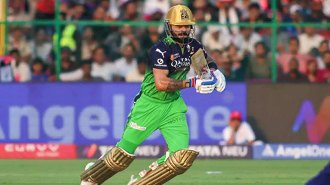 IPL 2025: Virat Kohli completes 100 half-centuries in T20s IPL 2025: Virat Kohli completes 100 half-centuries in T20s