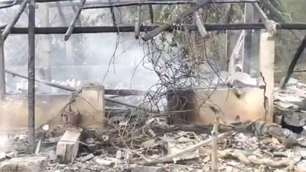 Eight killed in explosion at firecrackers unit in Andhra Eight killed in explosion at firecrackers unit in Andhra