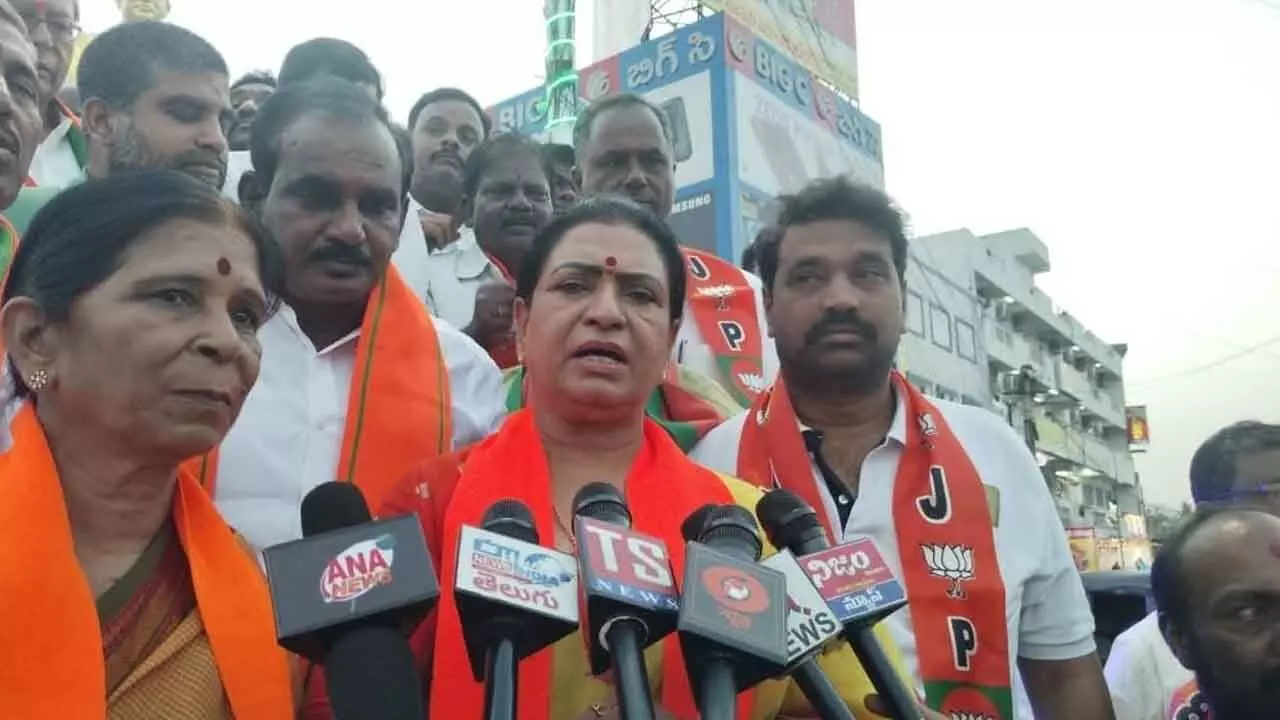 MP DK Aruna Leads Grand Ambedkar Jayanti Celebrations in Palamuru