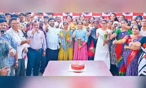 Teja Junior College students top in Inter results