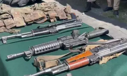 Security forces recover huge cache of arms, ammunition from slain terrorists in J&K’s Kishtwar