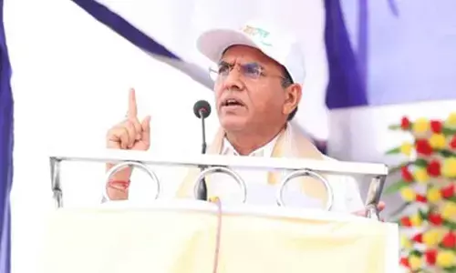 Mansukh Mandaviya leads Jai Bhim Padyatra in Patna, asks youth to achieve Viksit Bharat