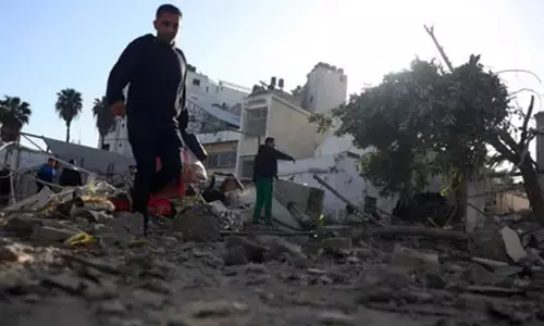 Gaza hospital forced to cease operations after Israeli airstrike