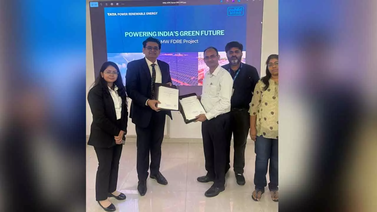 Tata Power’s green arm joins NTPC for 200 MW renewable energy project Tata Power’s green arm joins NTPC for 200 MW renewable energy project