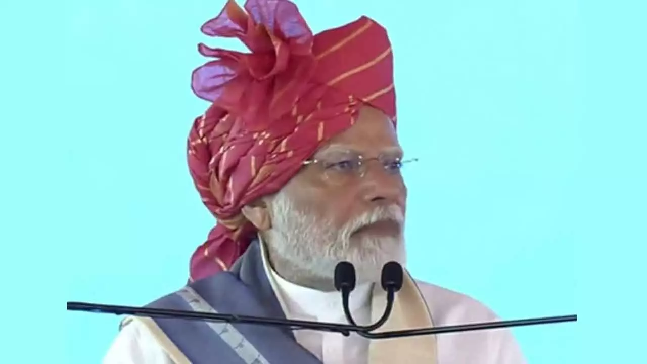 PM Modi dedicates development projects of Rs 10,000 crore in Haryana PM Modi dedicates development projects of Rs 10,000 crore in Haryana