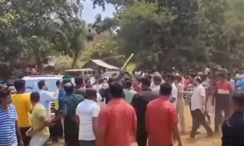 Balabantaray’s car vandalised in Jajpur