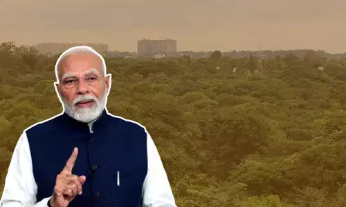 Modi makes sensational claims over Kanch Gachibowli lands: Accuses Telangana Congress of environmental destruction