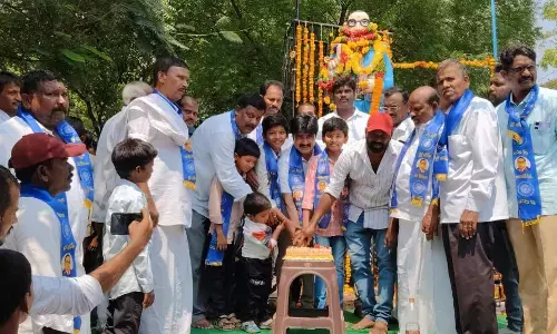 Alampur MLA Honors Ambedkar Jayanti, Calls for Fulfilling the Vision of Social Justice and Equality