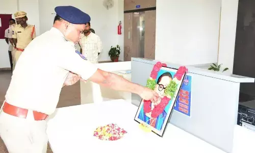 Dr. B.R. Ambedkar’s 134th Jayanti Celebrated with Grandeur at Jogulamba Gadwal District Police Office