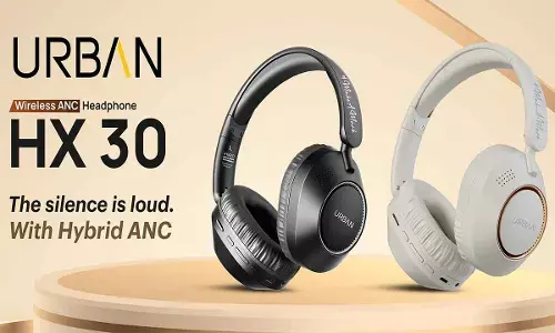 URBAN Expands Audio Lineup with HX30 - Wireless ANC Over-the-ear Headphones Featuring HD Sound and Comfort for Everyday Use
