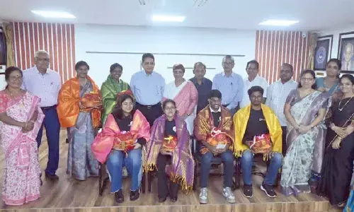 Four B.Sc. Life Sciences students honoured for their project