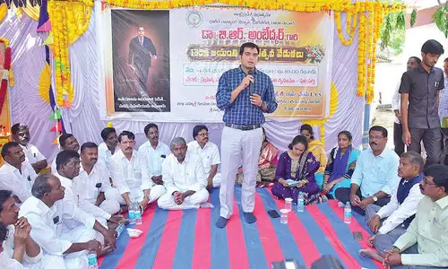 Follow Ambedkar’s path, students told