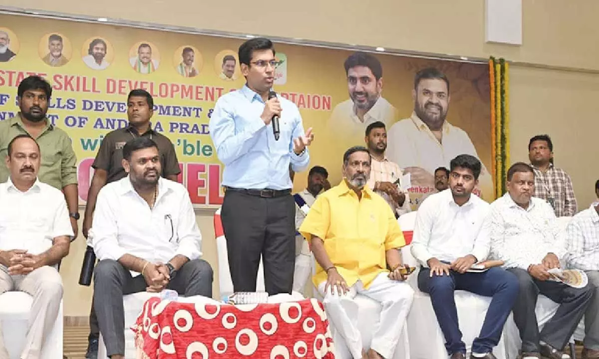 Mega Job Mela held in Srikalahasti