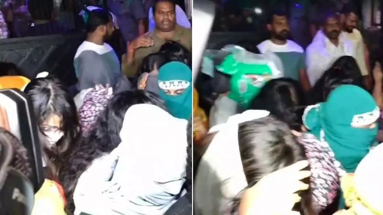 Hyderabad: Police raids pub for hosting obscene dances Hyderabad: Police raids pub for hosting obscene dances