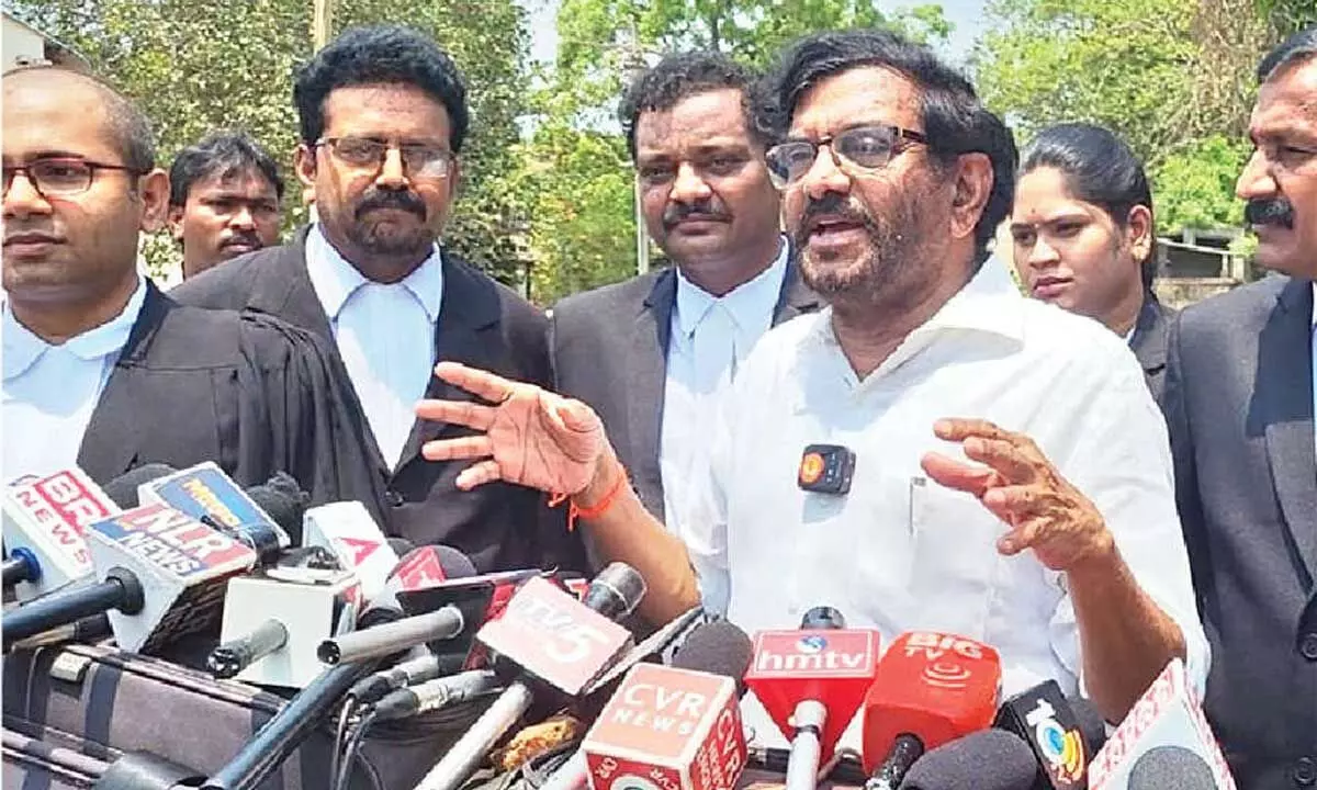 Why Kakani on the run, if he is innocent?