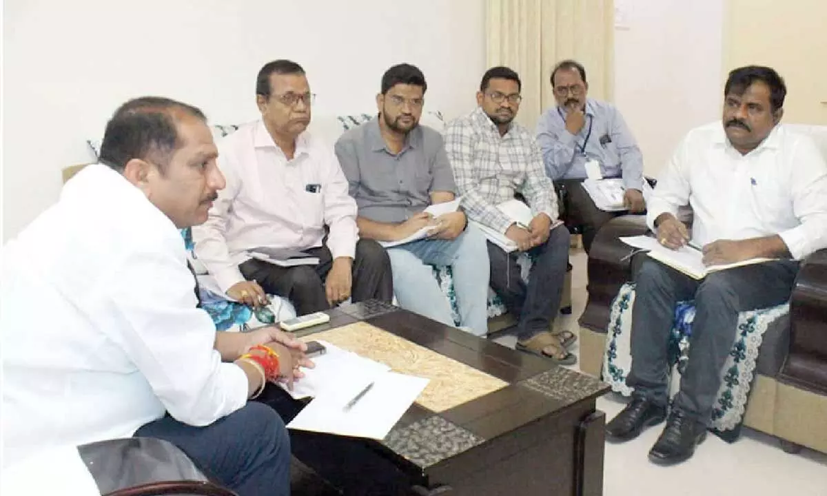 Act on encroachments within a month: MLA Daggubati Act on encroachments within a month: MLA Daggubati