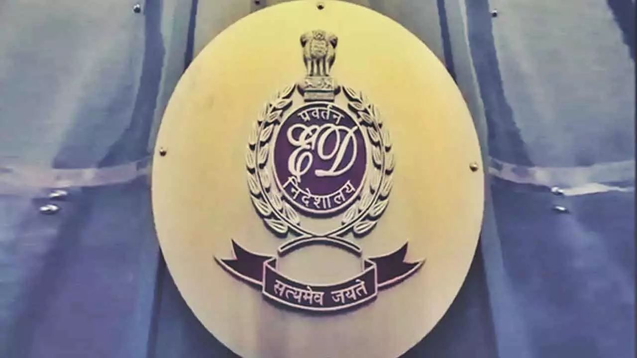 ED conducts searches at premises of two realtors in Hyderabad ED conducts searches at premises of two realtors in Hyderabad