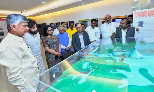 Finance Commission officials meets CM Chandrababu discusses on state financial issues