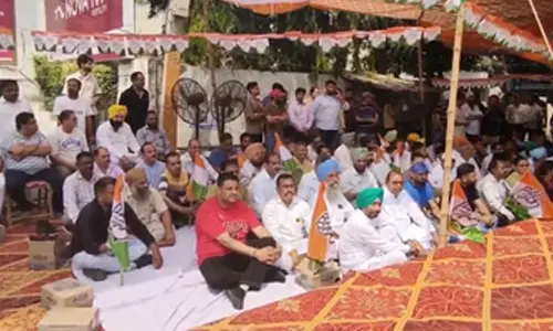 Punjab Congress stages protests against ED over National Herald case