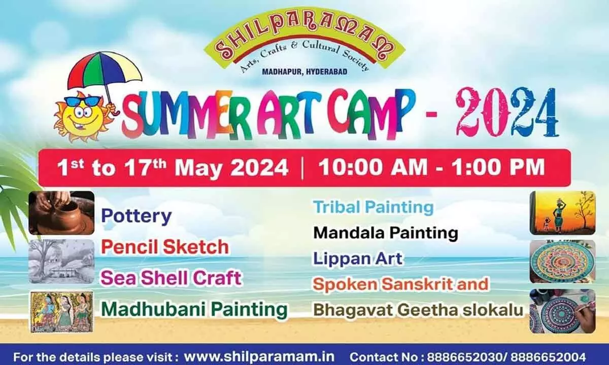 Hyderabad Summer camp in Shilparamam from May 117