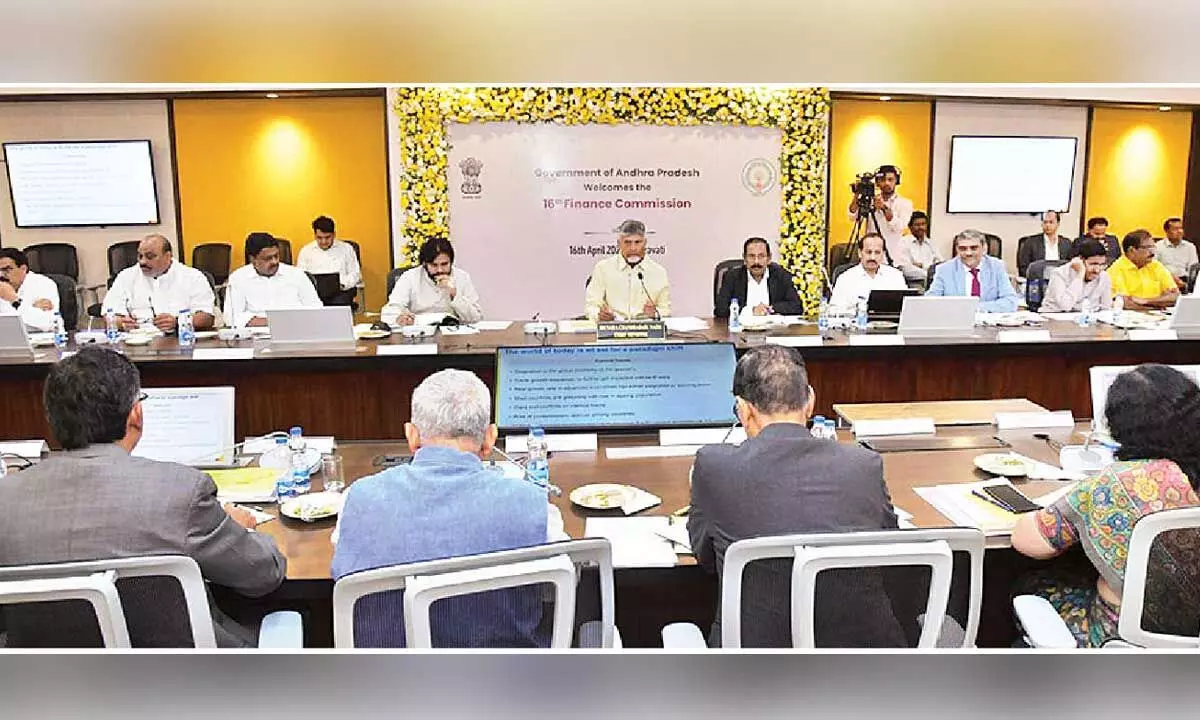 CM appeals to 16th FC for support to rebuild AP CM appeals to 16th FC for support to rebuild AP