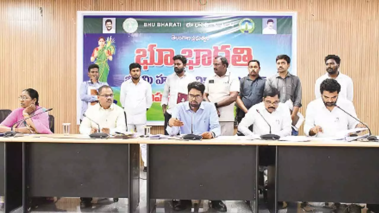 Revenue officials must have complete understanding of Bhu Bharati Act Revenue officials must have complete understanding of Bhu Bharati Act