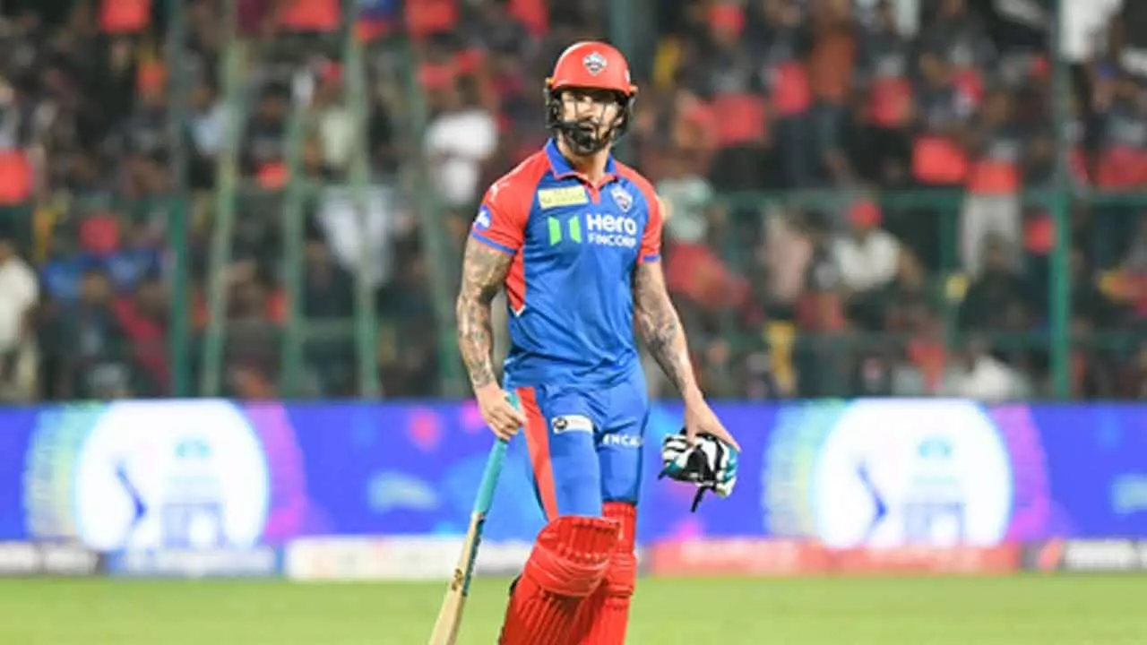 IPL 2025: Du Plessis needs to be checked by physios for availability against GT, says Axar IPL 2025: Du Plessis needs to be checked by physios for availability against GT, says Axar