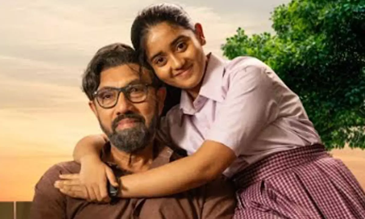 Sathyaraj Promotes ‘Tribanadhari Barbarik’ Passionately