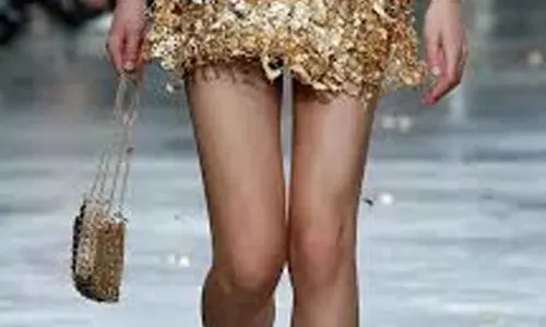 Tempest’s campaign Fast Fashion bags Gold