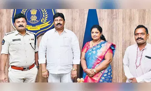 BJP Mazdoor Cell leaders meet SP