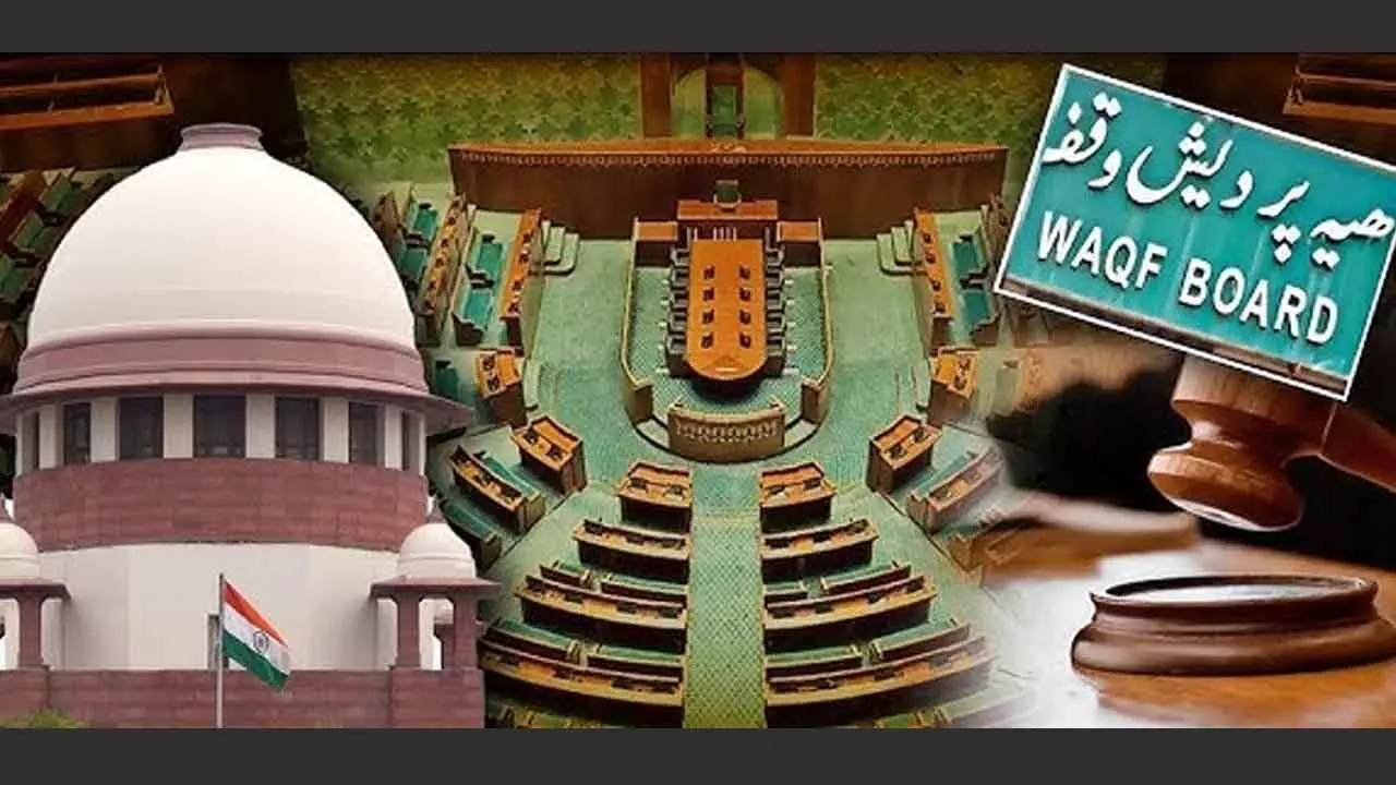 Waqf Act: SC’s question exposes union govt Waqf Act: SC’s question exposes union govt