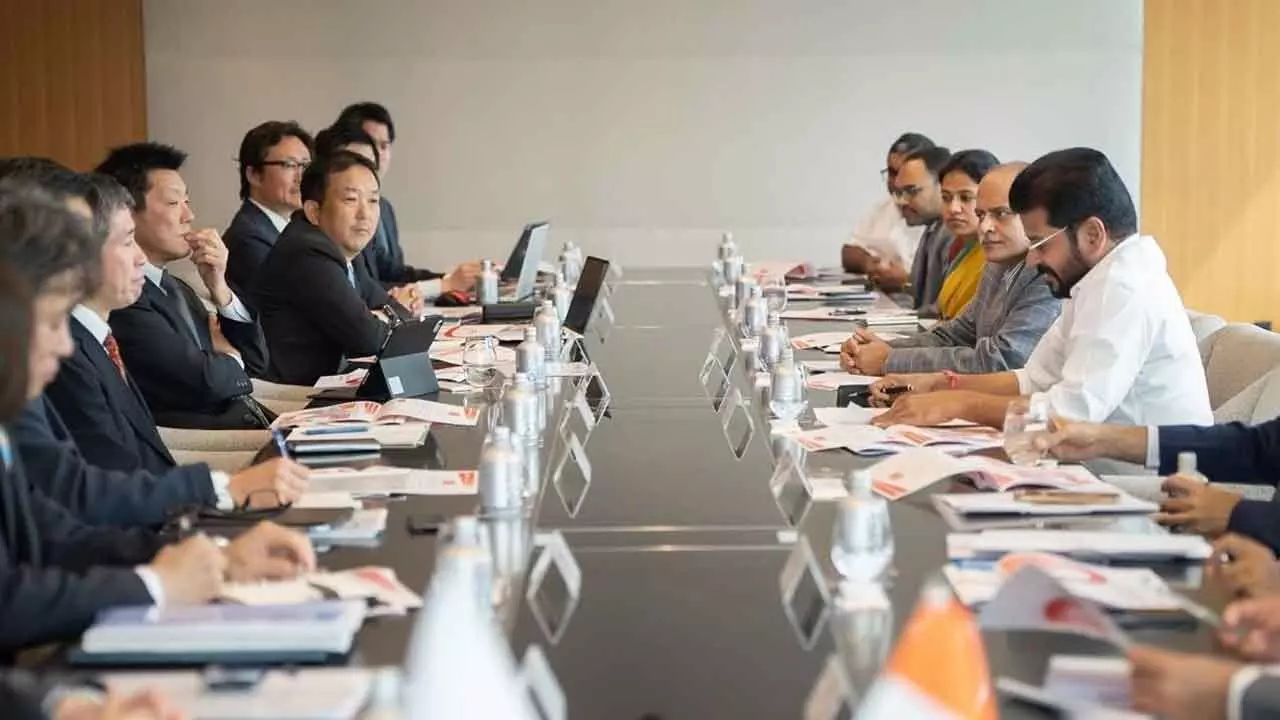 Revanth’s Global Outreach In Japan: Marubeni to set up industrial park in Future City Revanth’s Global Outreach In Japan: Marubeni to set up industrial park in Future City