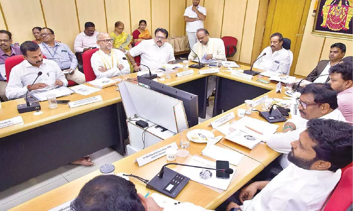 AP Assembly Estimates Committee praises TTD for pilgrim services AP Assembly Estimates Committee praises TTD for pilgrim services