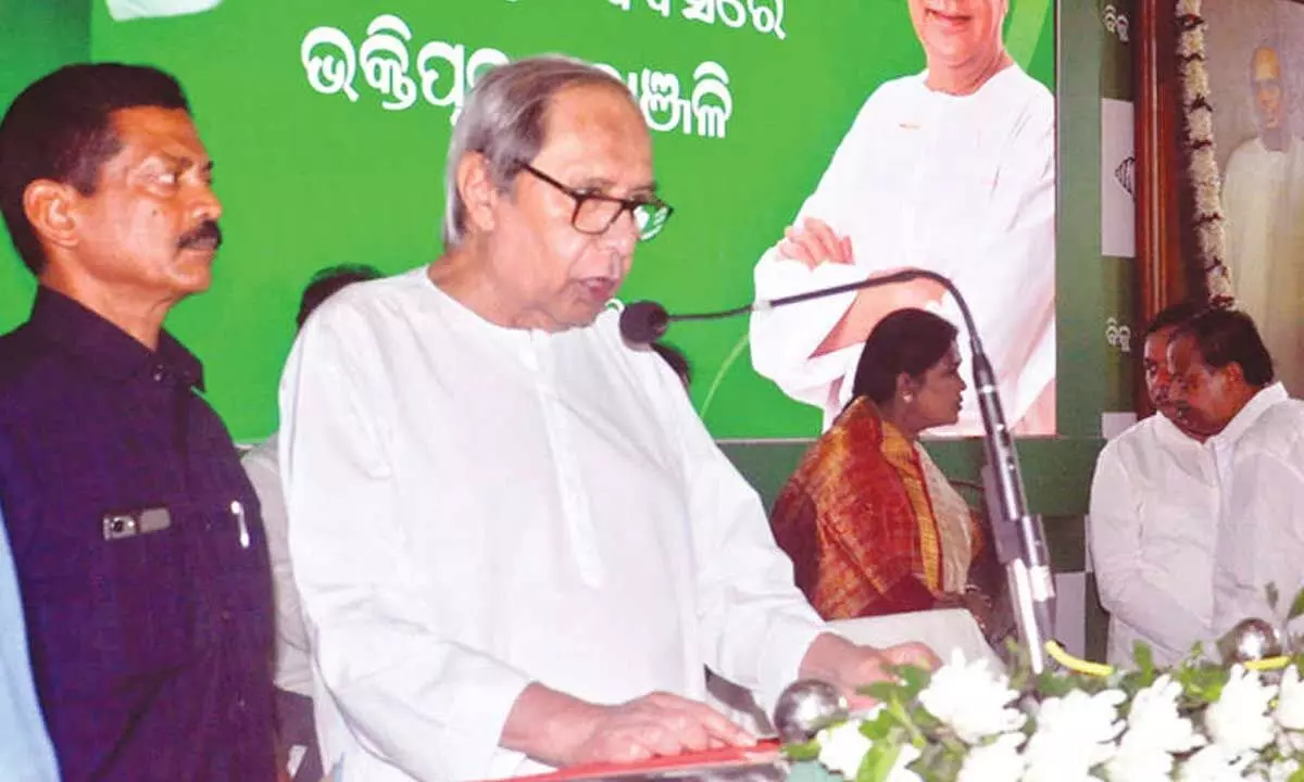 Naveen makes veiled attack on BJP govt Naveen makes veiled attack on BJP govt