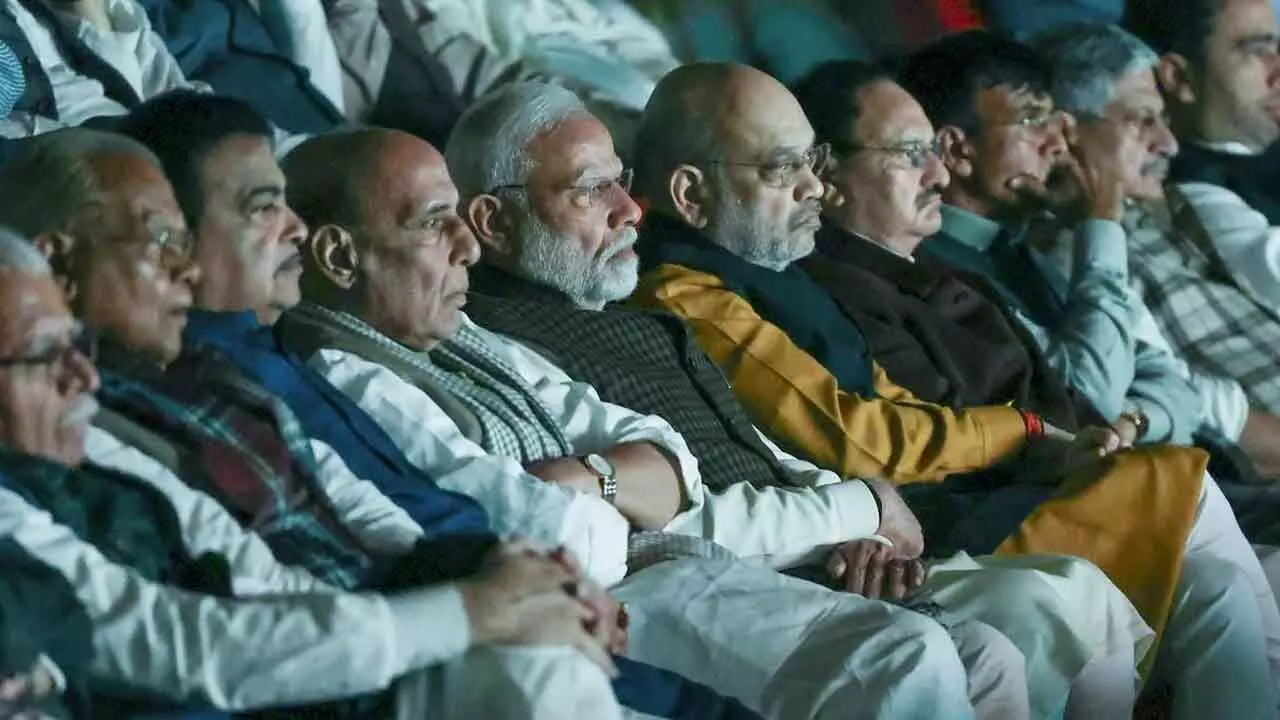 New BJP chief in a week, key meet held at PMs residence New BJP chief in a week, key meet held at PMs residence