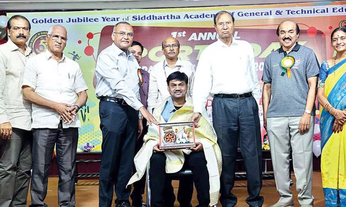 Siddhartha university celebrates first annual sports day