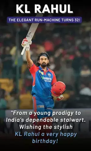 KL RAHUL THE ELEGANT RUN-MACHINE TURNS 32!