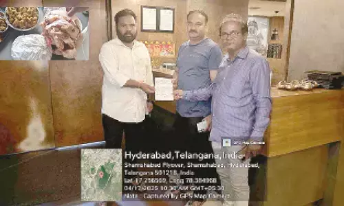 Officials crack the whip against poorly maintained eateries in Shamshabad