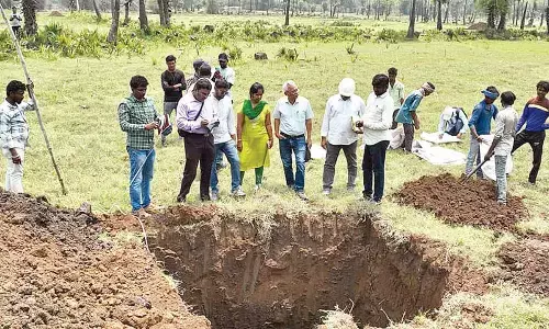 Soil quality tests continue at Polavaram project