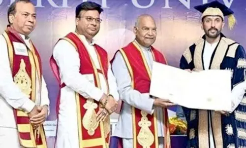 Sculptor Arun Yogiraj gets honorary doctorate from Rajasthan varsity