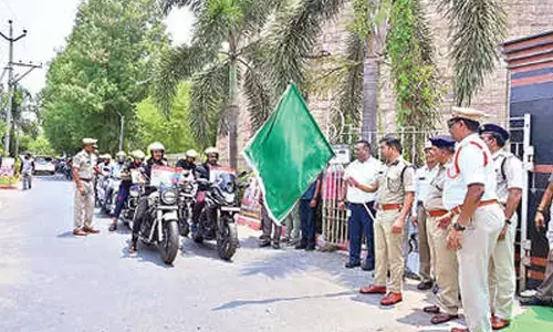 Helmet awareness rally held