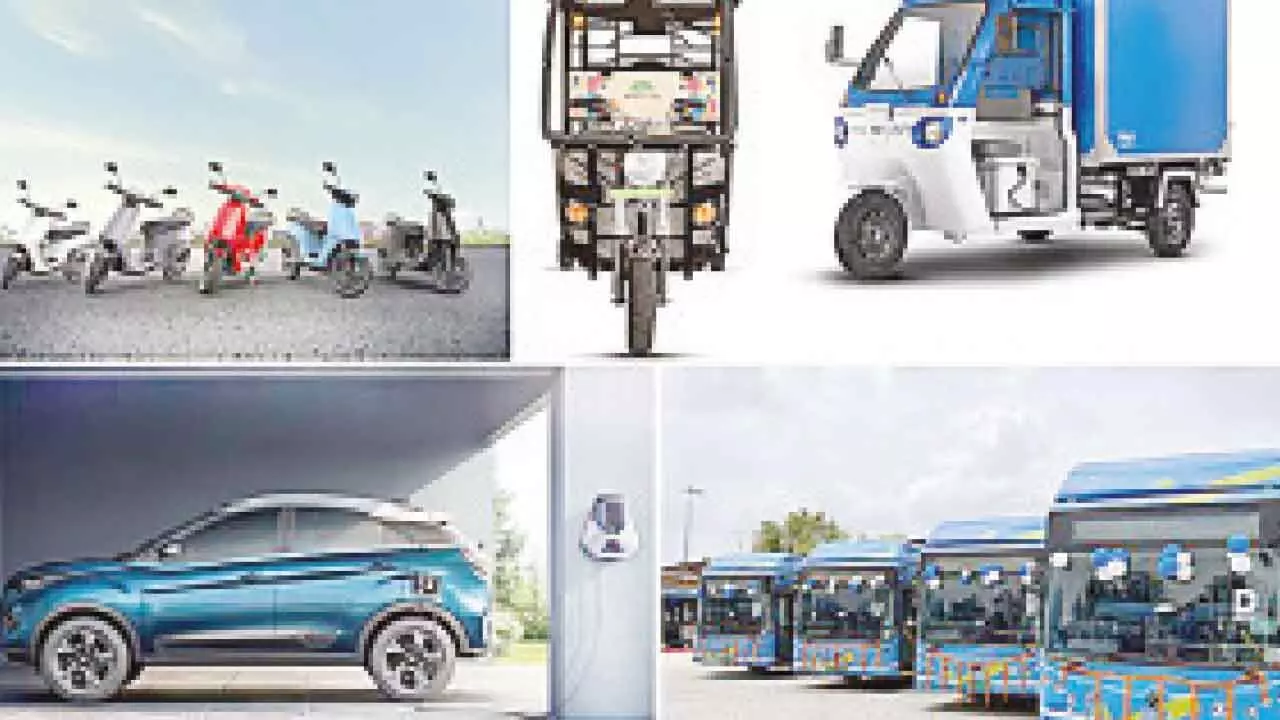 EV sales jump 11.5 fold in 5 yrs EV sales jump 11.5 fold in 5 yrs