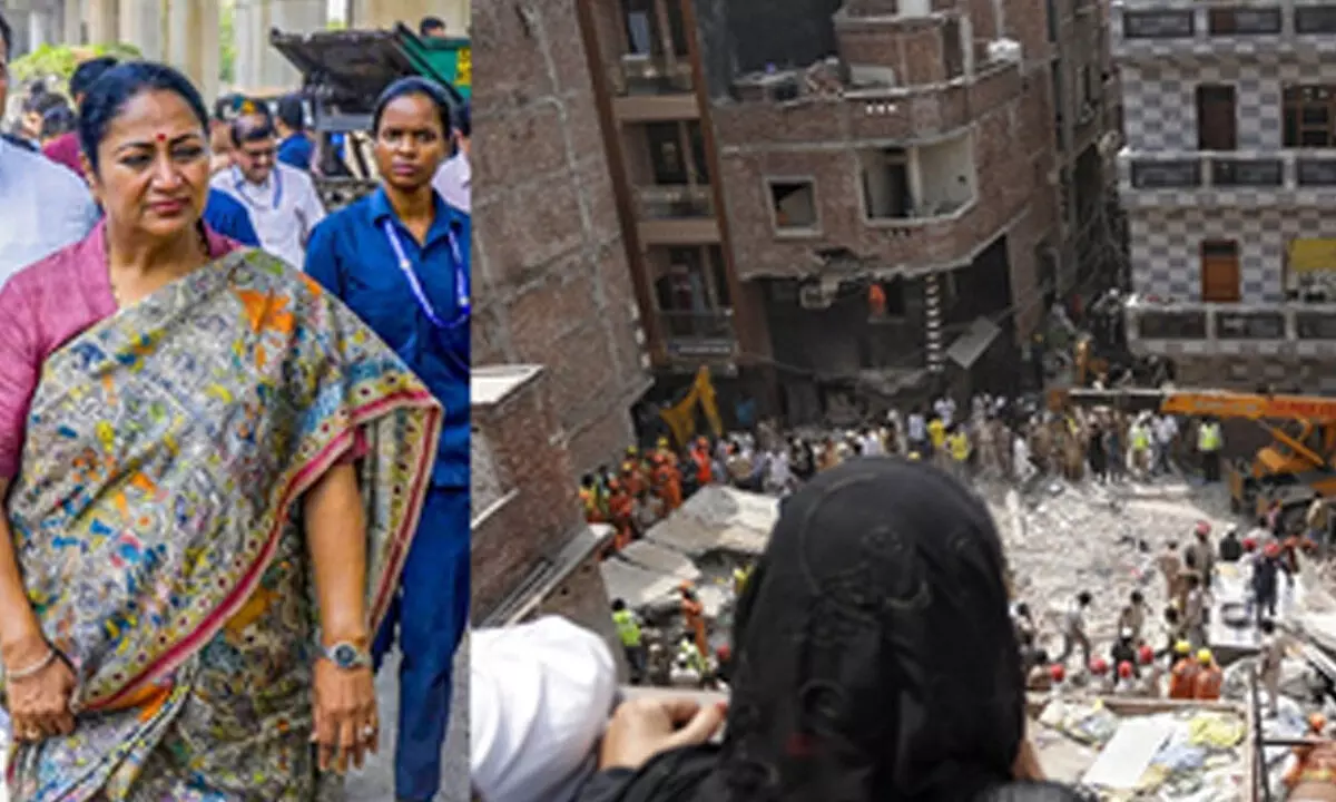 Delhi: 4 killed in building collapse in Mustafabad; CM orders enquiry Delhi: 4 killed in building collapse in Mustafabad; CM orders enquiry