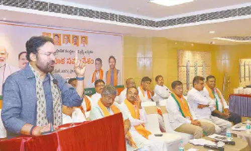 ‘BJP fighting to defeat Majlis’ designs in GHMC MLC elections
