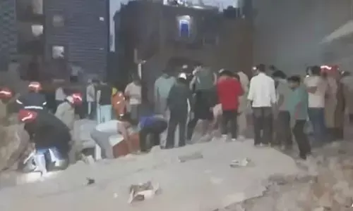 4 dead, several feared trapped after building collapses in Delhis Mustafabad
